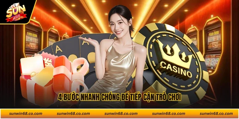 4 bước nhanh chóng để tiếp cận trò chơi