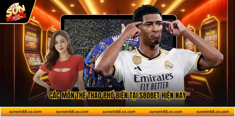 Các môn thể thao phổ biến tại SBOBET hiện nay